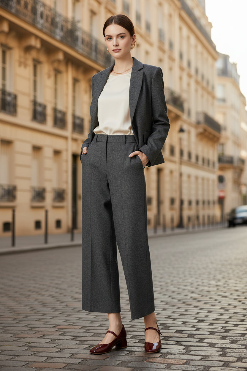 Chaussures Mary Jane Compensées — Talon Mi-Haut & Semelle Épaisse
