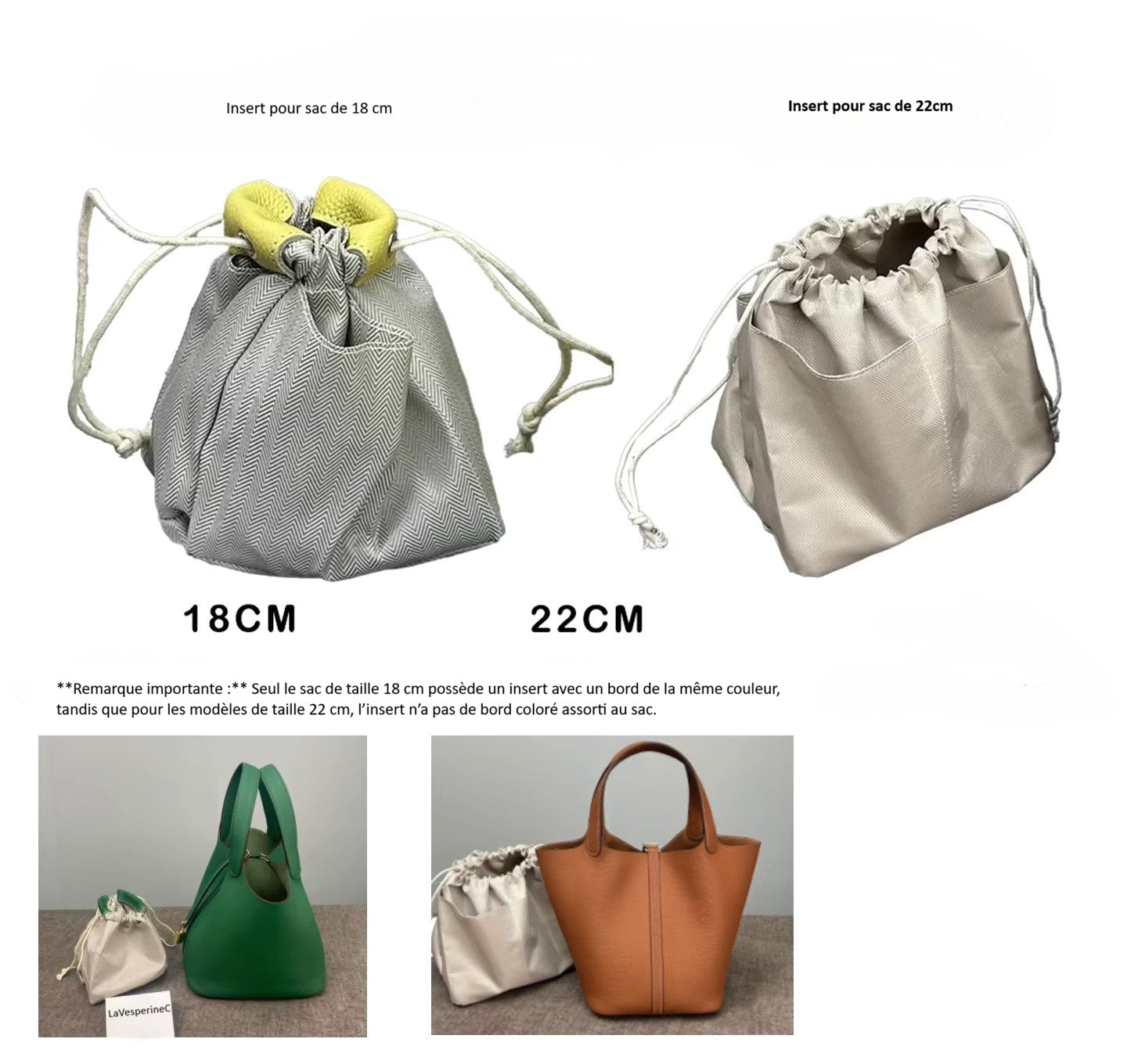 Sac à Main Femme Seau en Cuir Véritable – Tote Bag Luxe Grande et Petite Taille